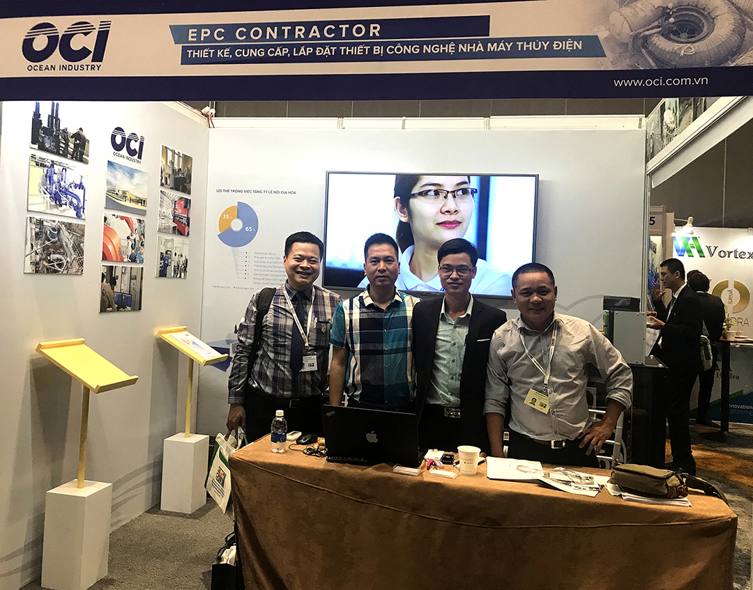 OCI team in Seventh International Conference and Exhibition on Water Resources and Renewable Energy Development in Asia 2018
